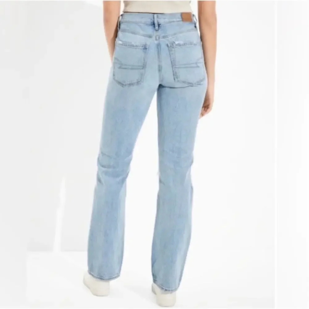American Eagle Outfitters Light Blue Boot Cut Jeans - Picture 4 of 12